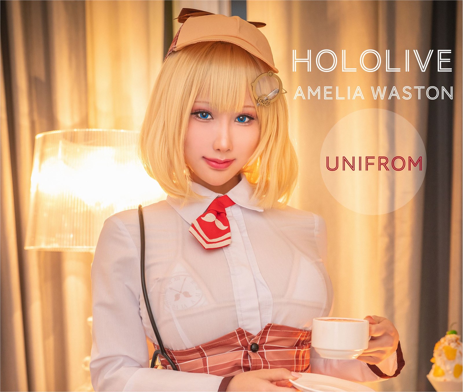 NO.180 雨波_HaneAme - Hololive Amelia Waston Unifrom制服(20)